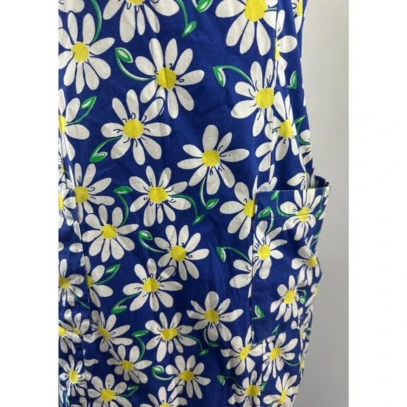 Lilly Pulitzer Floral Daisy Shift Dress Sleeveless Size 8 Vintage Y2k 90's 00's - Picture 9 of 16